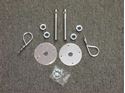 Picture of Chromed Steel Hood Pin Kit - Hairpin Style Release