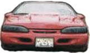 Picture of SCP Cowl Style Fiberglass Hood - Fits '91-95 Cougars