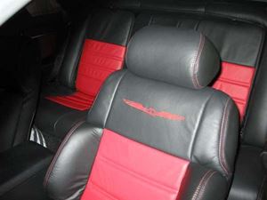 Picture of Tbird/Cougar Supreme Leather Seat Reupholstery Kit - Front/Back, One or TWO Colors