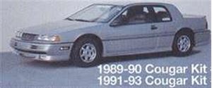 Picture of Xenon Full Ground Effects Kit for '89/90 Mercury Cougar - w/o Rear Spoiler