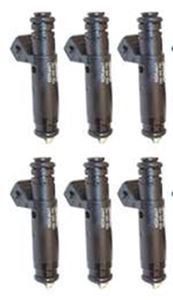 Picture of 60# High Flow Siemens Fuel Injectors - Set of 6