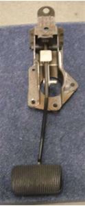 Picture of Brake Pedal assembly/bracket for a Auto Trans Car