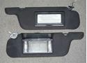Picture of Used Black Window Visors with Mirror / Lights 