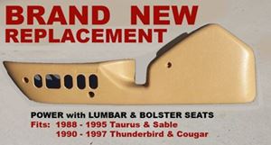 Picture of Drivers Side Seat Trim Panel - Beige