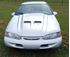 Picture of SCP Ram Air Style Fiberglass Hood - Fits '96-97 Thunderbirds & Cougars